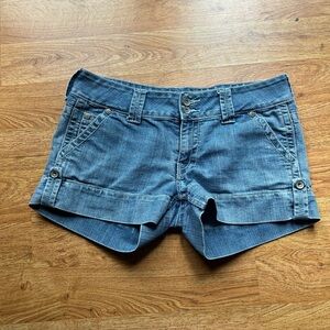 Mossimo Supply Co. Blue Jean Shorts Casual Style